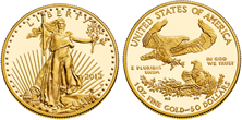 American Gold Eagle coins