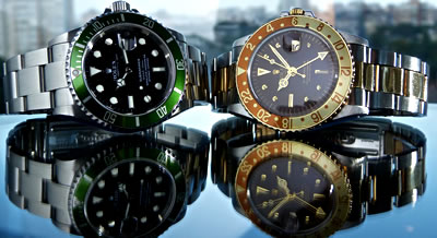 Two Rolex watches